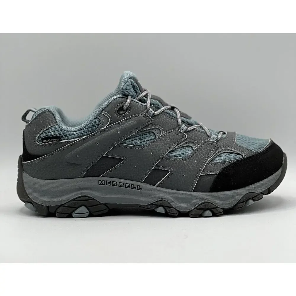 Merrell Moab 3 Low WTRPF Hiking Shoe,‎ Altitude, 5.5 US Unisex Big Kid EUC